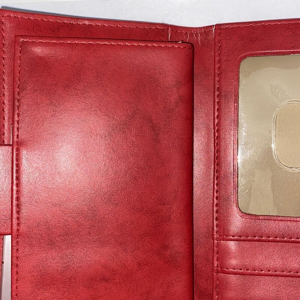 J. Buxton Wallet Organizer Red - Picture 7 of 11